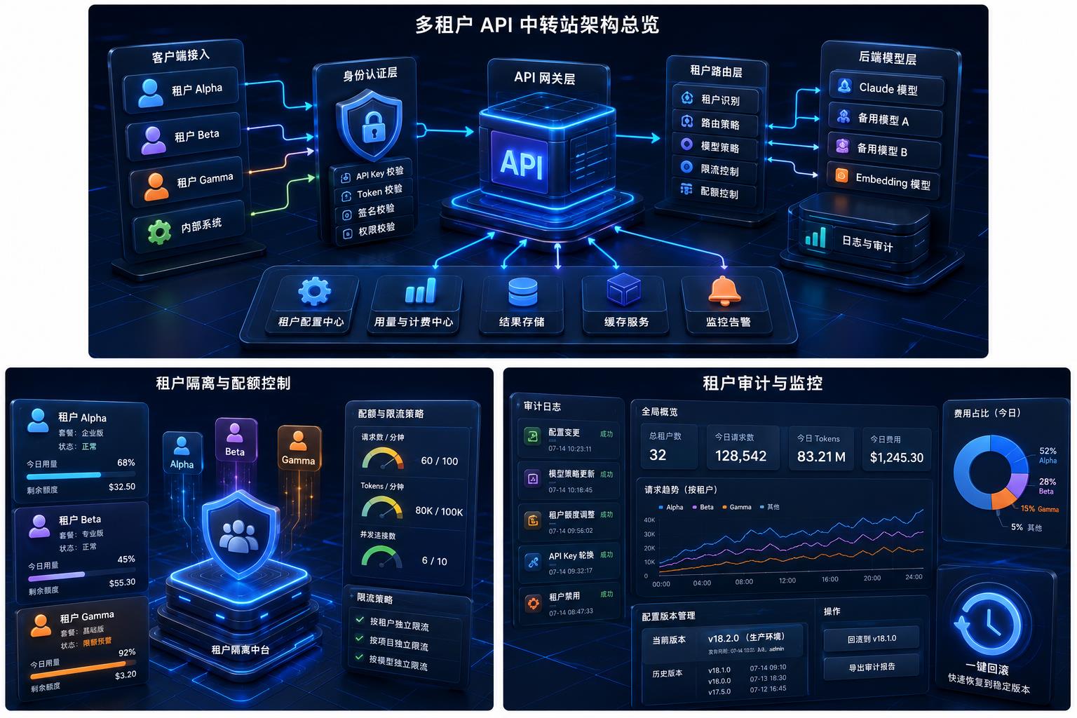 租户审计监控与权限治理